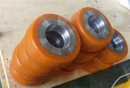 5" X 5-1/8" polyuretaanipyörä